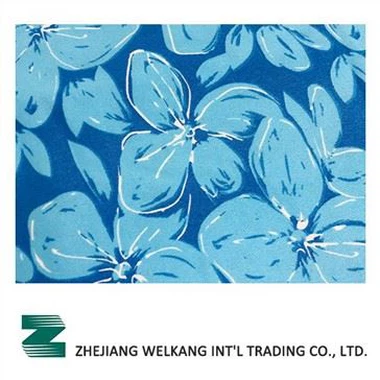 Полиспандекс Единична Джърси Прасковен Aop